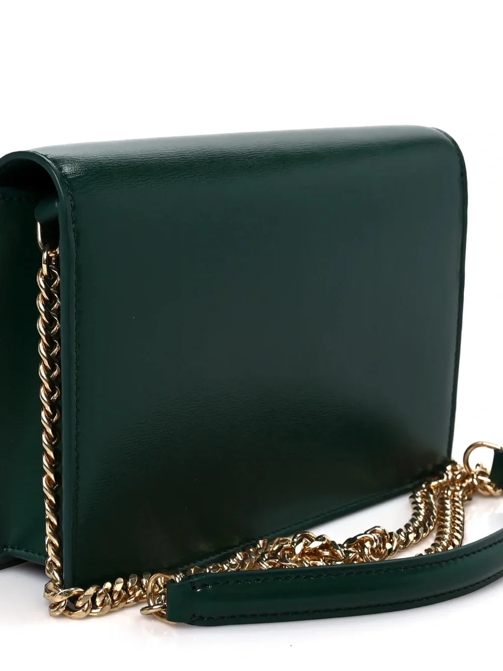 Celine Racing Green Triomphe Crossbody Bag with Gold Hardware LIMITED EDITION
